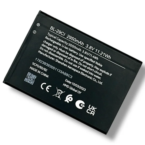 Original Nokia BL-29CI Akku Batterie Accu Battery - BL-29CI - Für Nokia C10 / C20 / C21 - Bulk - Sehr Gut