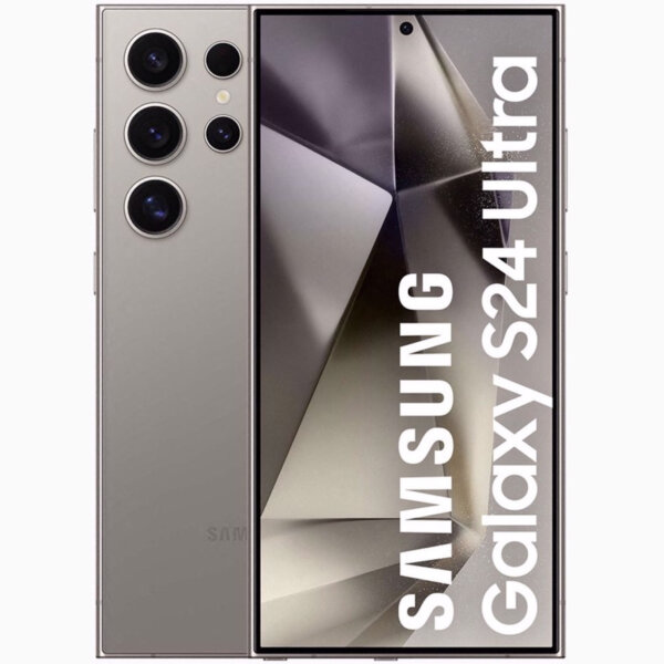 Samsung Galaxy S24 Ultra 5G - 256GB - 12GB RAM - SM-S928B/DS - Dual-SIM - Differenzbesteuert §25a (UStG) - Hervorragend Titanium Gray