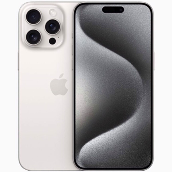 Apple iPhone 15 Pro - 256GB - Dual-Sim - Differenzbesteuert §25a - Hervorragend White Titanium