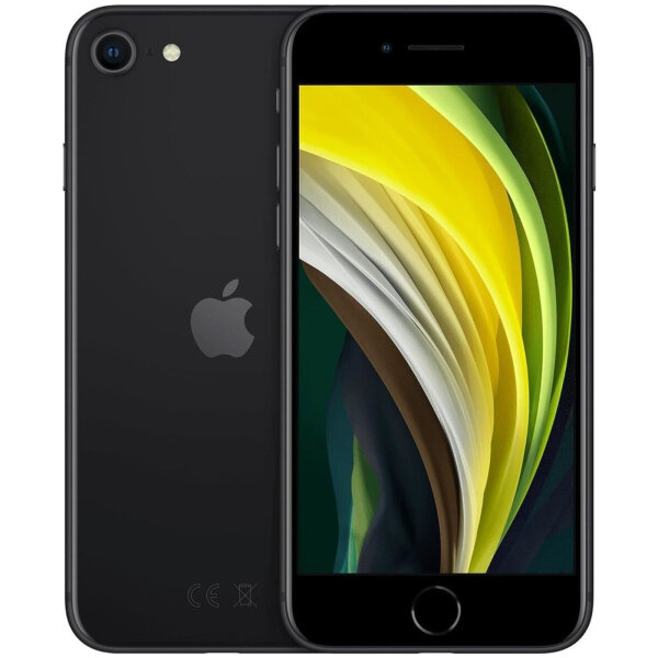 Apple iPhone SE 2020 (2.Gen) - 64GB - Differenzbesteuert §25a (UStG) - Hervorragend Black