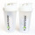 Protein-Shaker 600 ml – Transparenter Mixbecher mit Skala, Schraubdeckel & Sieb 7 x Shaker