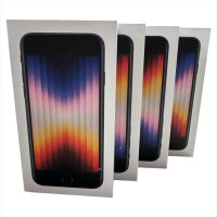 Originale Apple iPhone SE (2022) Leerverpackung Midnight...