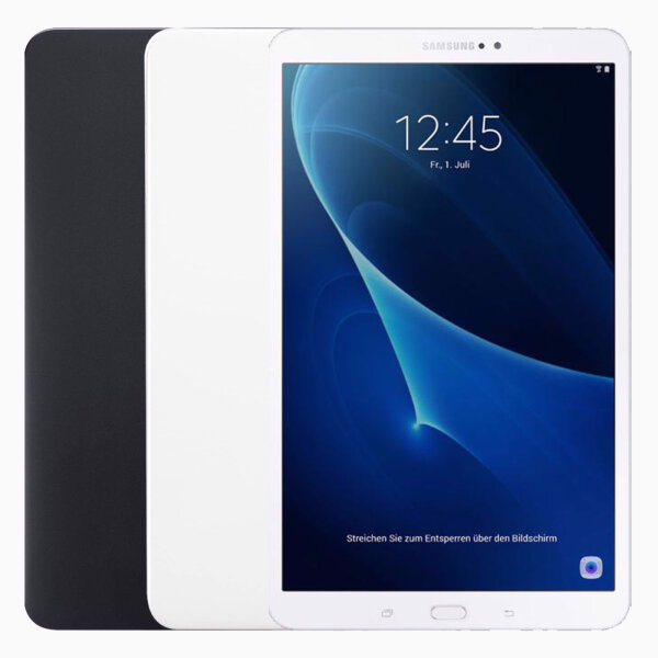 Samsung Galaxy Tab A 10.1 (2016) T585 Wi-Fi + 4G/LTE - Single-Sim - 10.1 Zoll 16GB - Black - SM-T585 - Sehr Gut