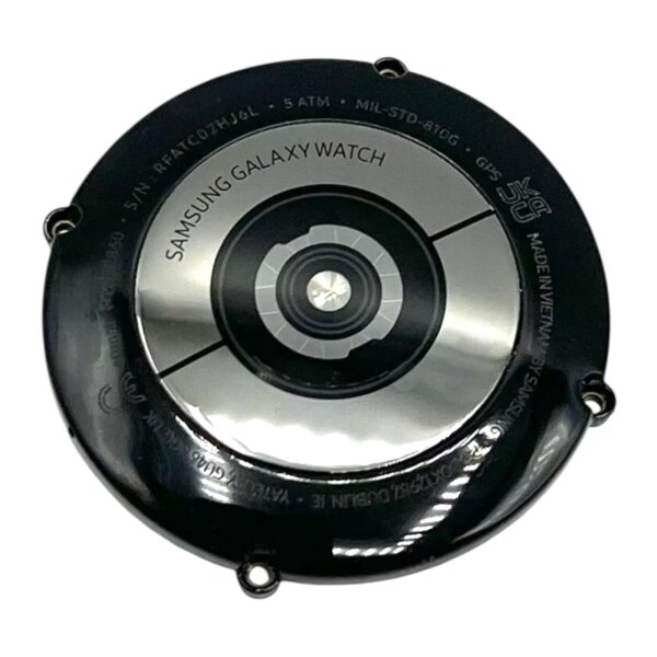 Original Samsung Galaxy Watch 4 SM-R860 42mm - Rückseite / Akkudeckel mit Lautsprecher & Sensor - Sehr Gut