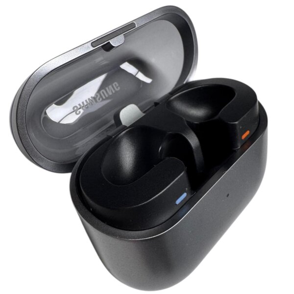 Original Samsung Galaxy Buds 3 - SM-R530 - Ladecase - USB-C - Silver / Grau - leer - Bulk - Gut - Sehr Gut