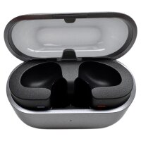 Original Samsung Galaxy Buds 3 - SM-R530 - Ladecase - USB-C - Silver / Grau - leer - Bulk - Gut - Sehr Gut